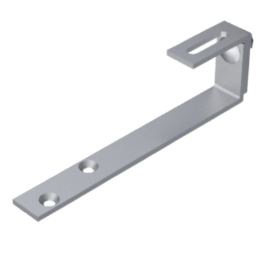 GANCIO TETTO REGOLABILE – PER TETTI IN BITUME E ARDESIA – AISI 304/A2