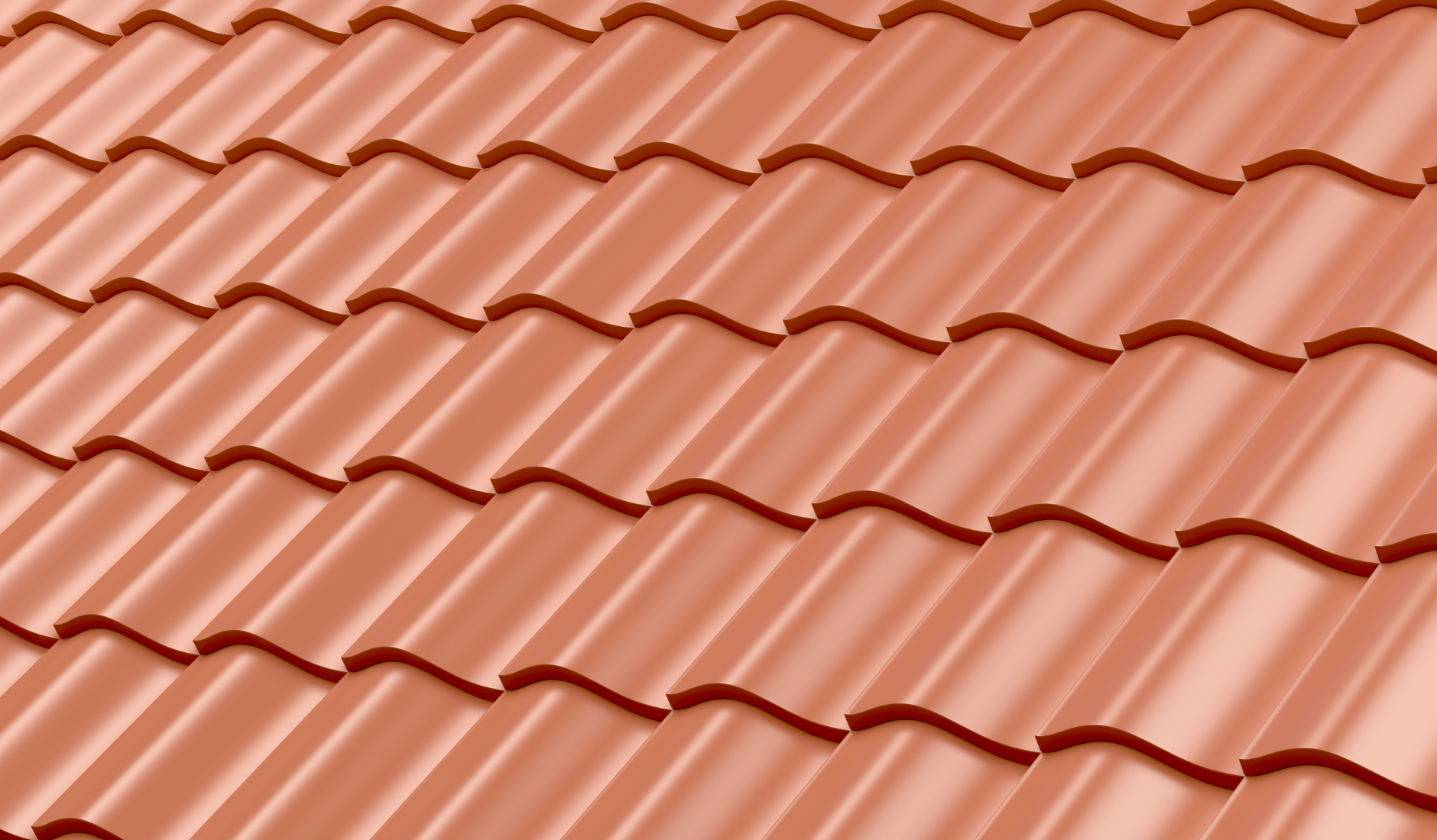 Tetto con tegola ribassata